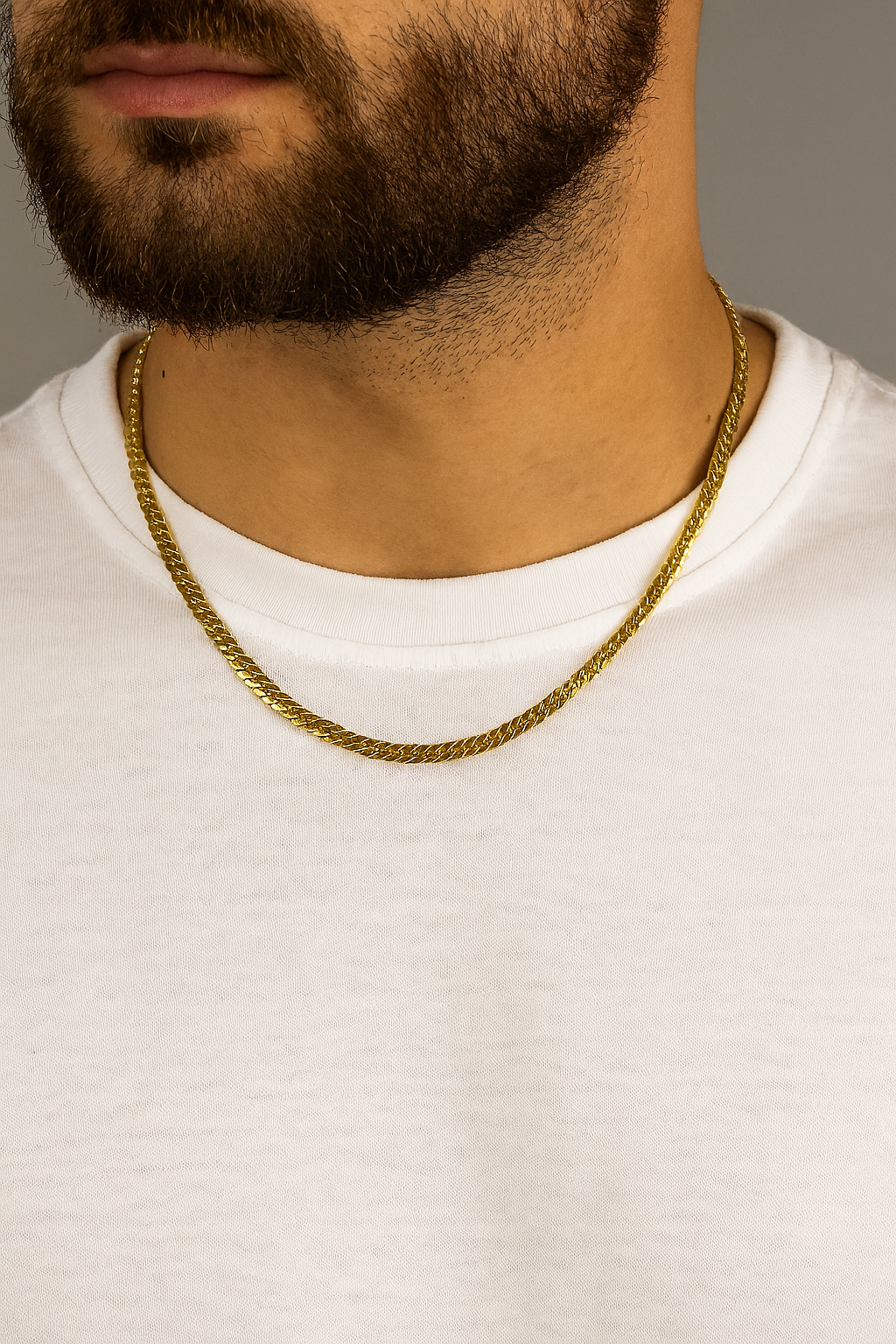 Herrenkette aus Edelstahl